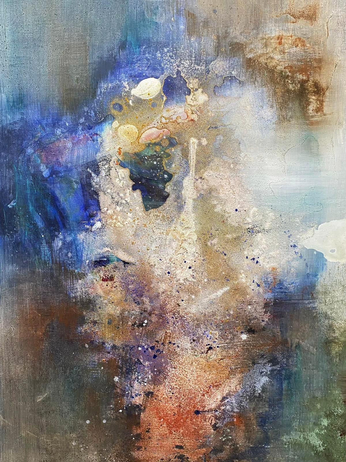 Wasser - Acryl-Mischtechnik-auf-Leinwand-110x80 cm Wasser - Acryl-Mischtechnik-auf-Leinwand-110x80 cm